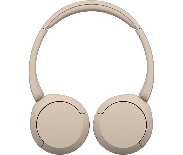 Наушники Sony WH-CH520 беспроводные накладные бежевые (WHCH520C.CE7) - фото 4