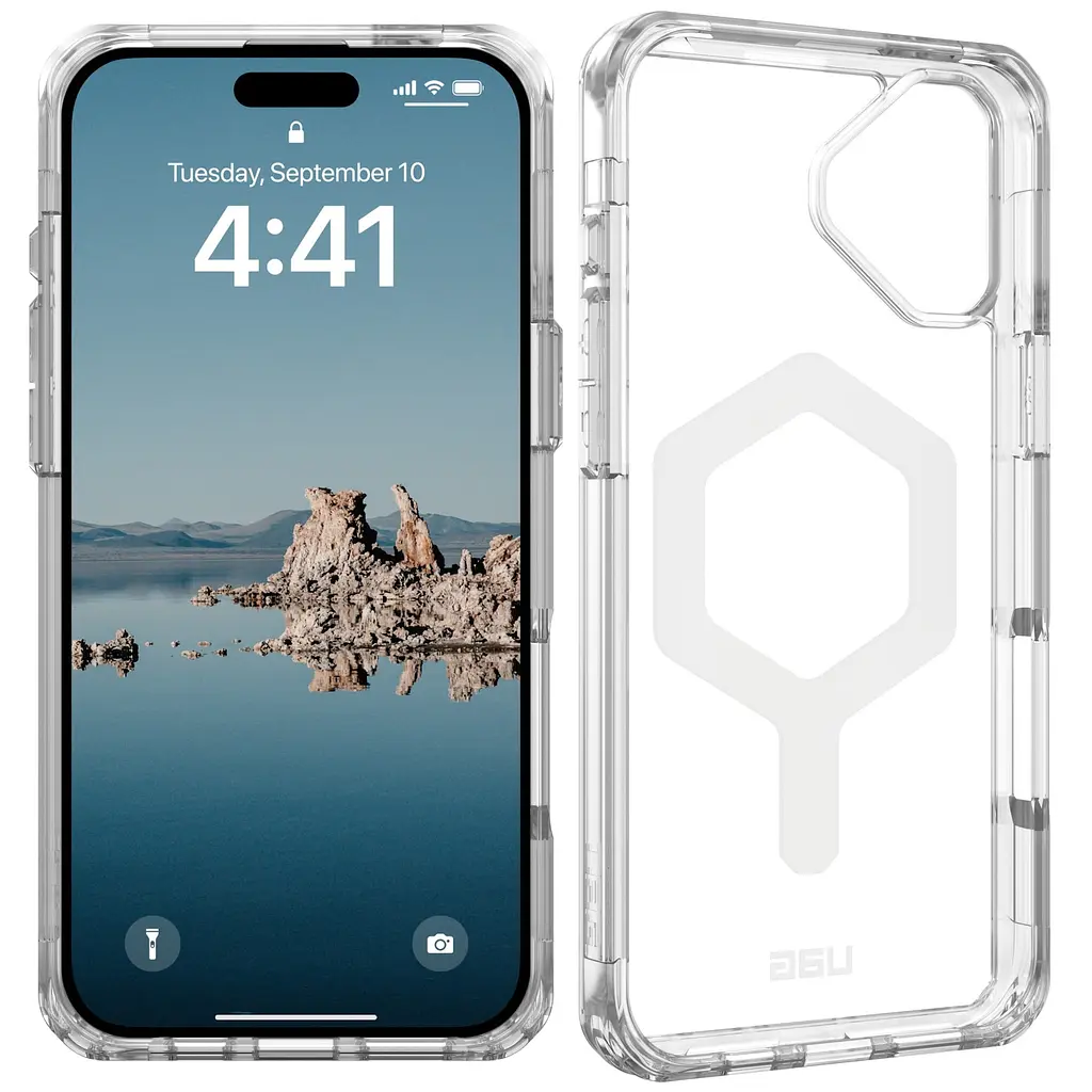 Оригінальний протиударний чохол UAG Plyo MagSafe для iPhone 16 Plus Прозорий 114479114341 - фото 14