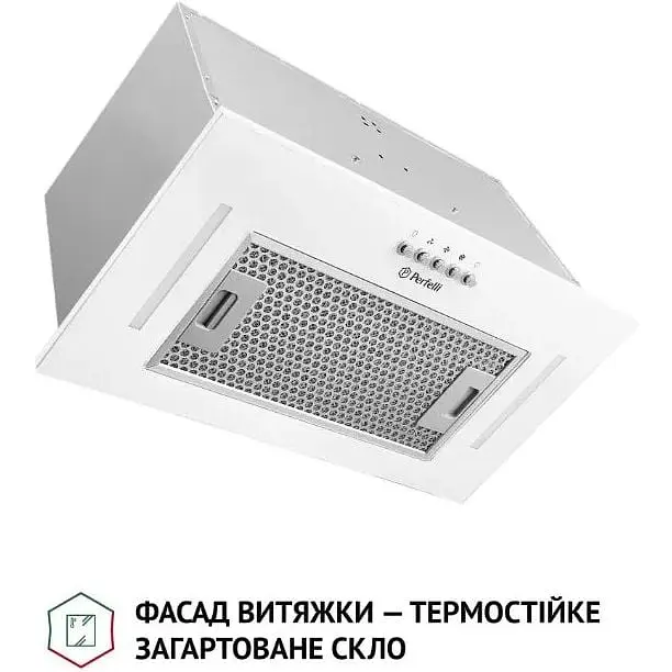 Витяжка вбудована Perfelli BI 5684 WH 1000 LED - фото 2