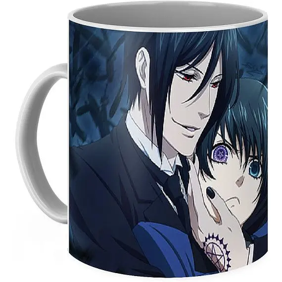 Кухоль GeekLand Темний дворецький Black Butler Wafted on the Wingsr 02.22.244 330 мл білий - фото 3