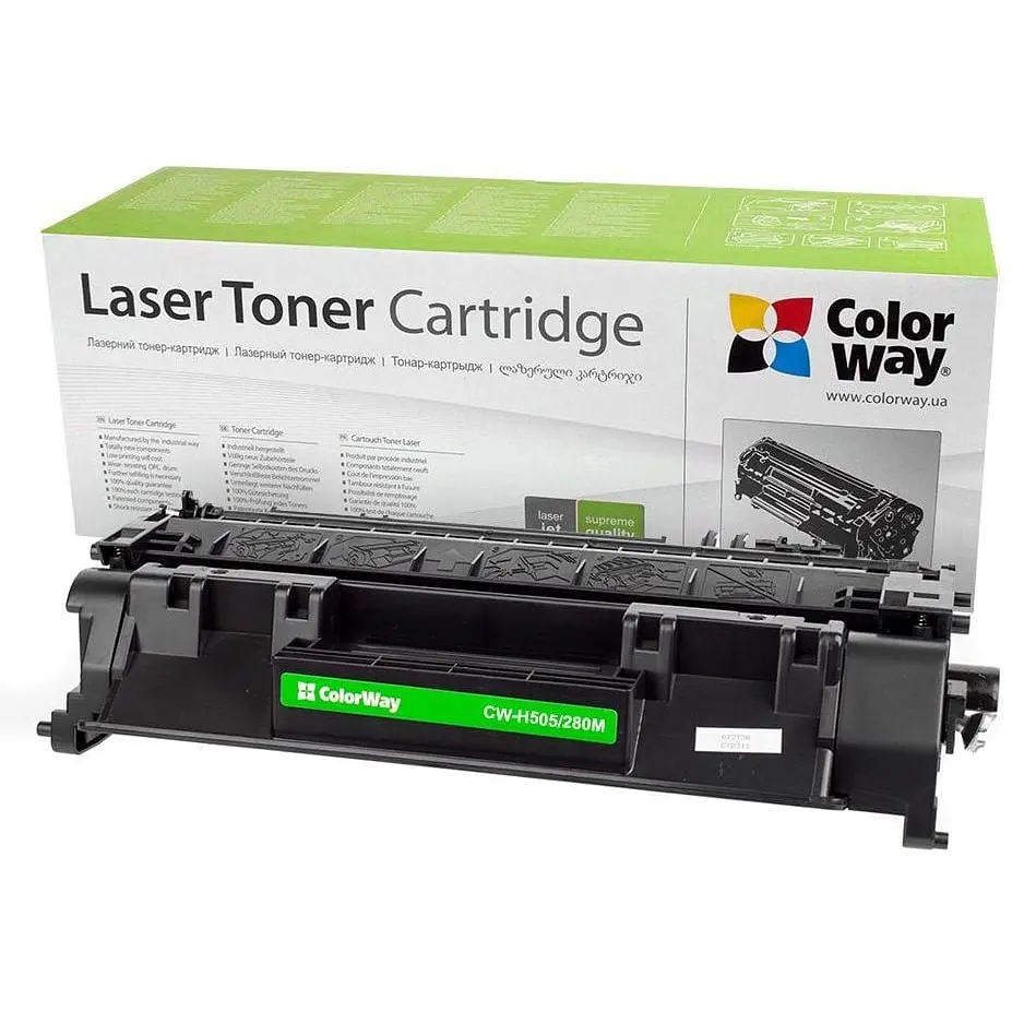 Картридж ColorWay для HP (CE505/280A) LJ P2035/P2055/M425dn + TH-2035 2 шт. (CW-H505/280M/TH-2035) - фото 4