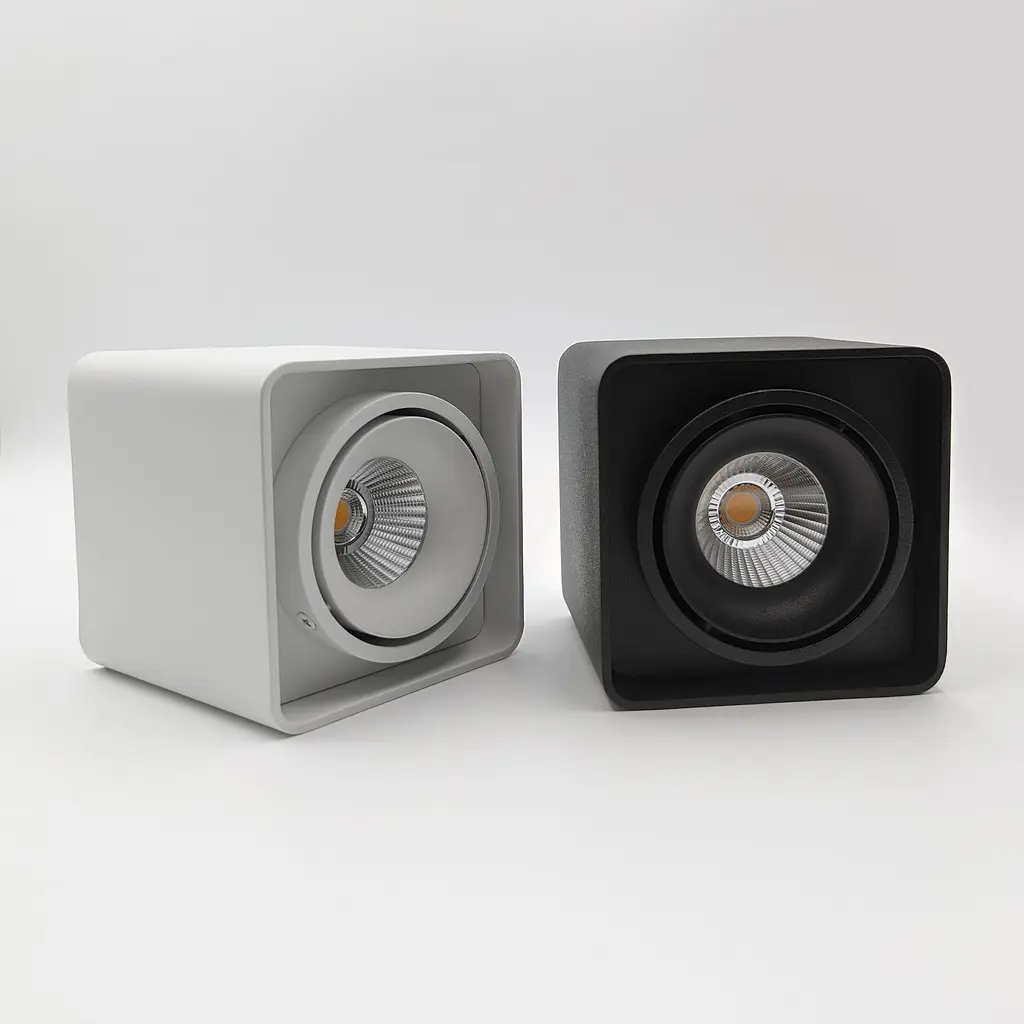 Точечный светильник Skarlat RSLC78004 10W BK 3000K - фото 4