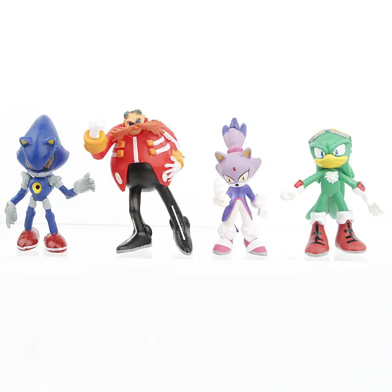 Іграшки Супер Сонік і його друзі Sonic The Hedgehog, 12 шт. - фото 3