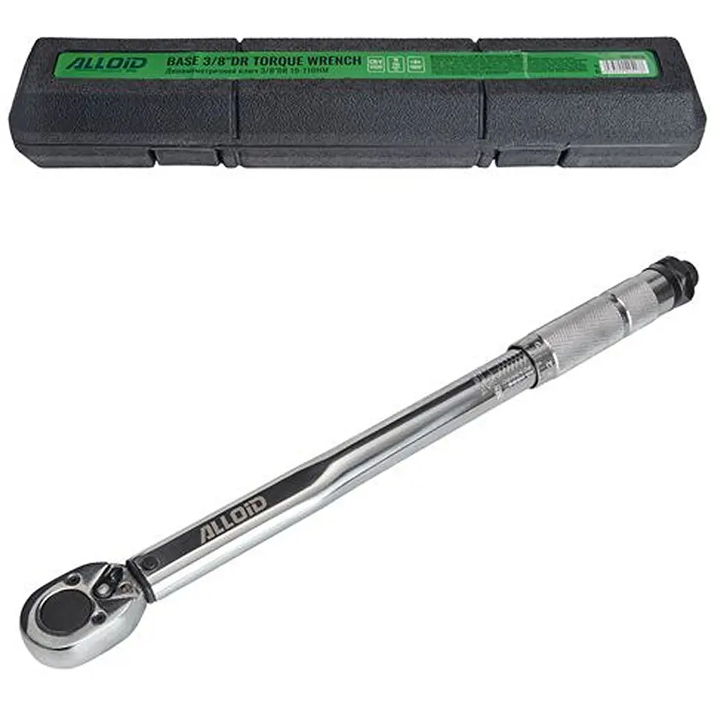 Динамометричний ключ Alloid 3/8DR 19-110 HM (DKB-19110) - фото 5