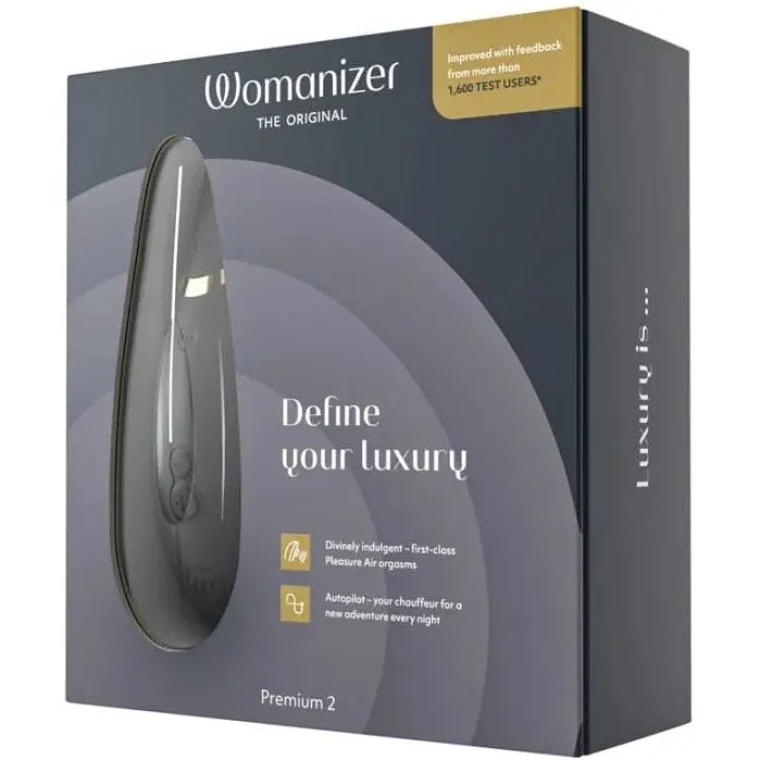 Вакуумний стимулятор Womanizer Premium 2 - Black - фото 8