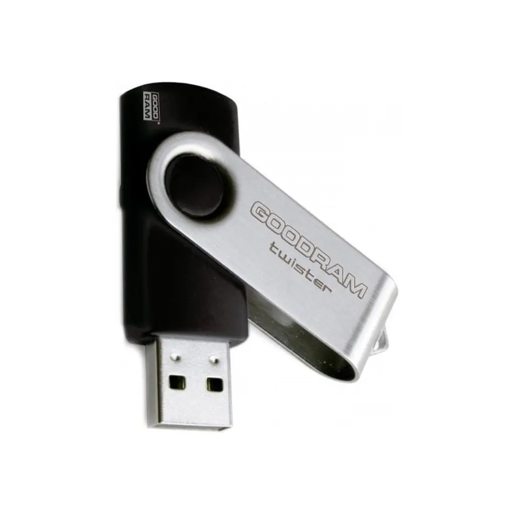 USB флеш накопичувач Goodram 16GB Twister Black USB 2.0 (UTS2-0160K0R11) - фото 3