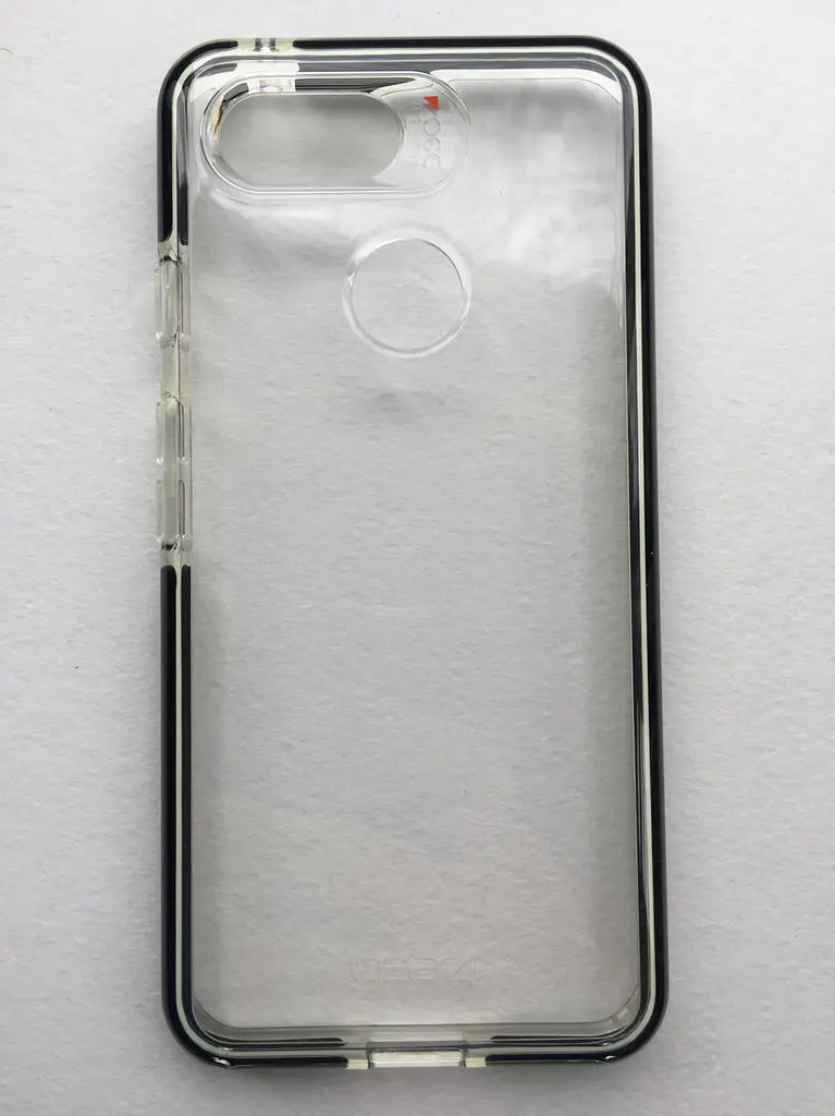 Протиударний прозорий чохол GEAR4 Piccadilly D3O з антимікробним покриттям для Google Pixel 3 (5.5") Black + Transparent - фото 9