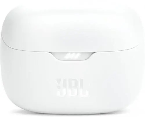 Навушники бездротові JBL Tune Buds, White, Bluetooth, мікрофон, акумулятор 70 mAh, чохол з функцією зарядки, технологія "JBL Pure Bass Sound" (JBLTBUDSWHT) - фото 3