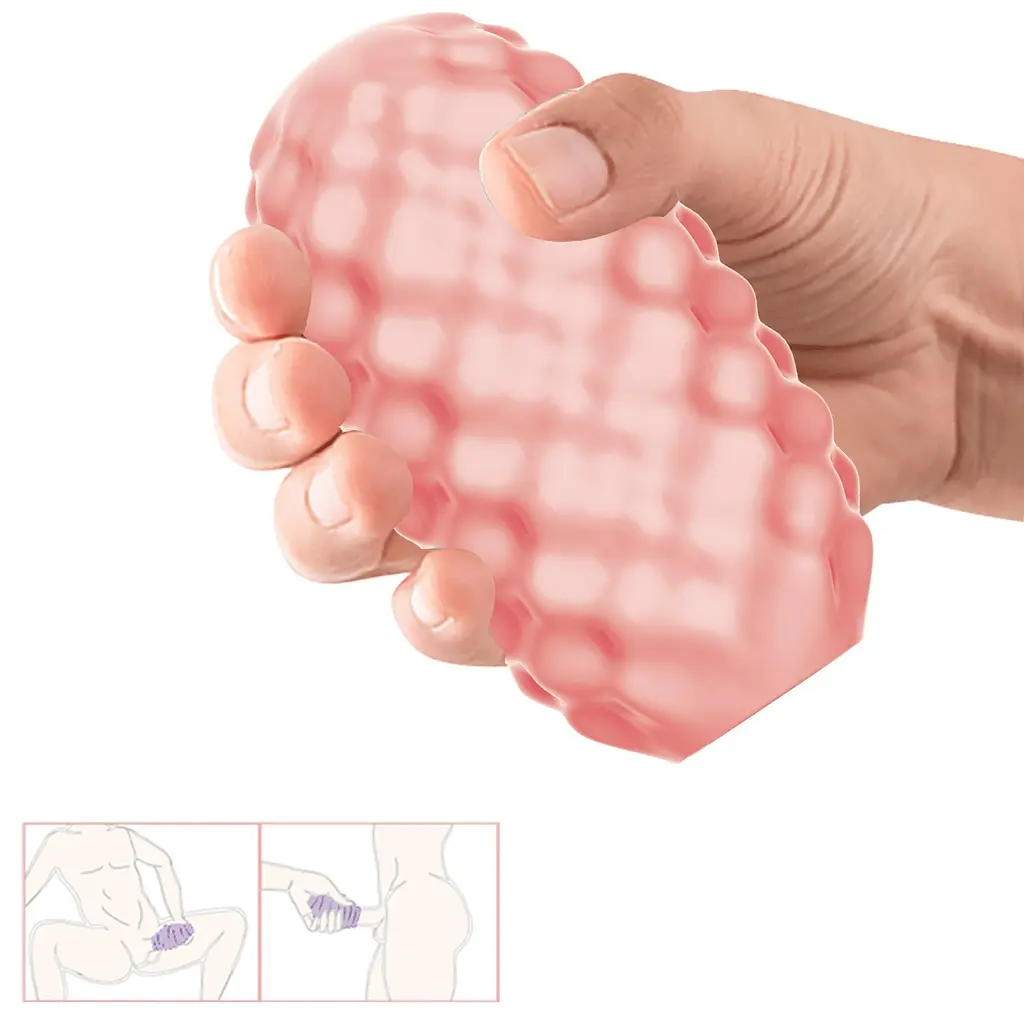 Мастурбатор-яйце Pretty Love Seductive Golf Cupid X Egg, 10х5.6 см - фото 4