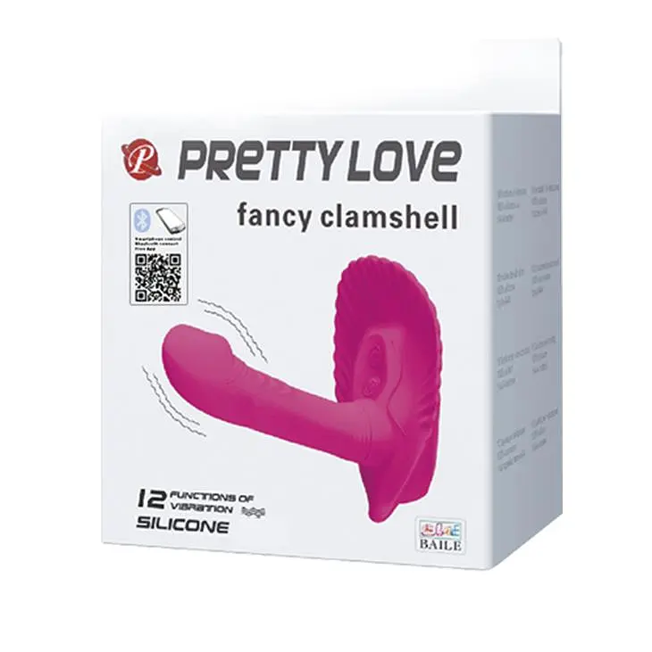 Вібратор Pretty Love Fancy Clamshell 10.4 см рожевий - фото 6