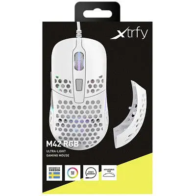 Комп'ютерна мишка Xtrfy M42 RGB White (XG-M42-RGB-WHITE) - фото 9