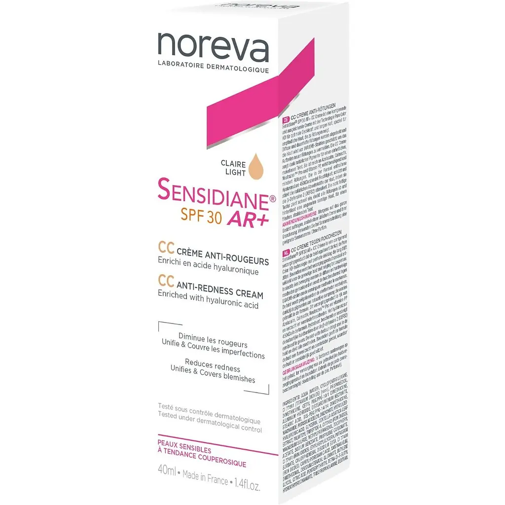 CC-крем для лица Noreva Sensidiane AR+ CC SPF 30, 40 мл - фото 2