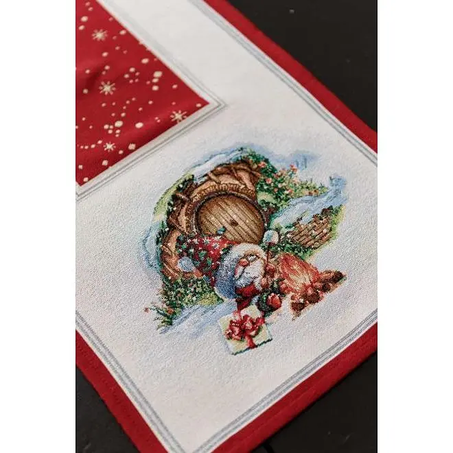 Дорожка гобеленовая Прованс Рождественский костер 40х140 см (36425) - фото 5