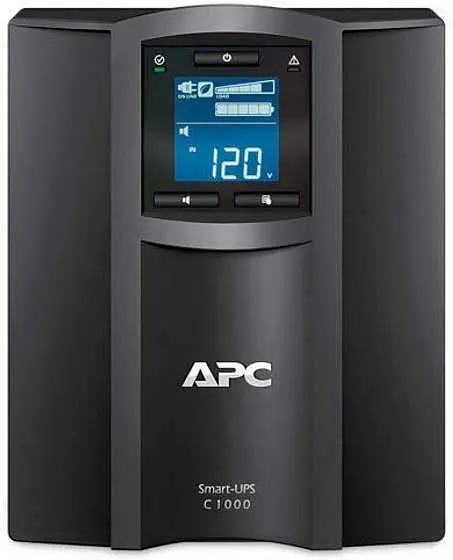 Линейно-интерактивное ИБП APC Smart-UPS C 1000VA 230V LCD IEC w/SmartConnect (SMC1000IC) - фото 3