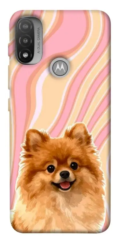TPU чохол Demsky Pastel spitz для Motorola Moto E20