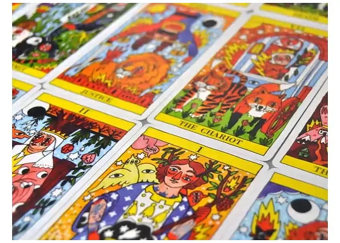 Карти Таро Fournier Полум'я (Tarot del Fuego by Ricadrdo Cavolo) (ВР_КТП) - фото 3