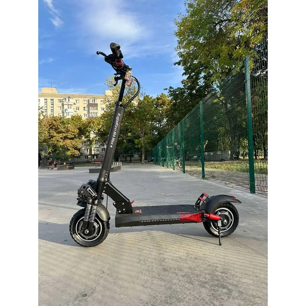 Электросамокат Двухмоторный KugooKirin M4 Max+ Plus| NFC key (2000W, 23Ah) - фото 4