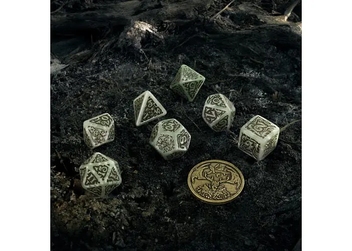 Набір кубиків The Witcher Dice Set. Leshen - The Totem Builder , 7 шт. (SWLE02) - фото 4