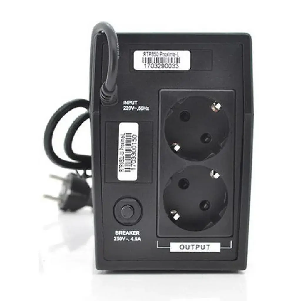 Пристрій безперебійного живлення Ritar RTP850 (510W) Proxima-L (RTP850L) - фото 2