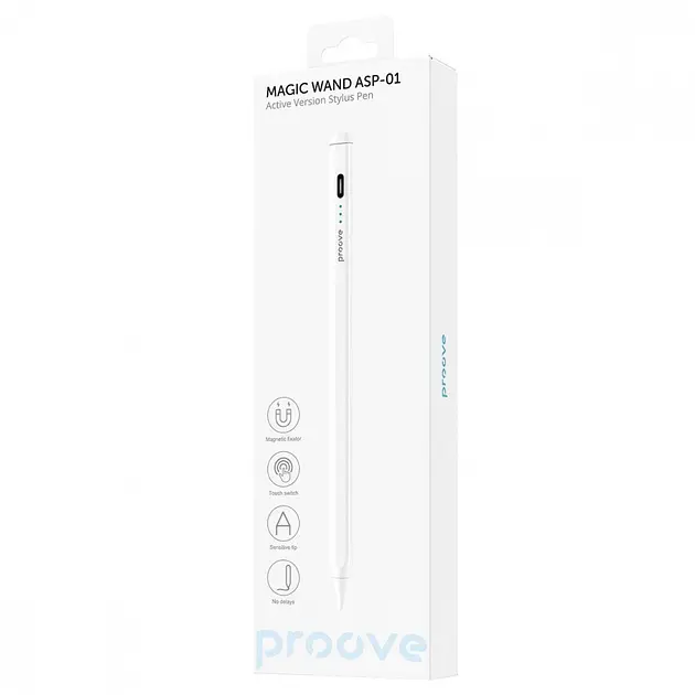 Стилус активний Proove Stylus Magic Wand ASP-01 Active Version білий - фото 6