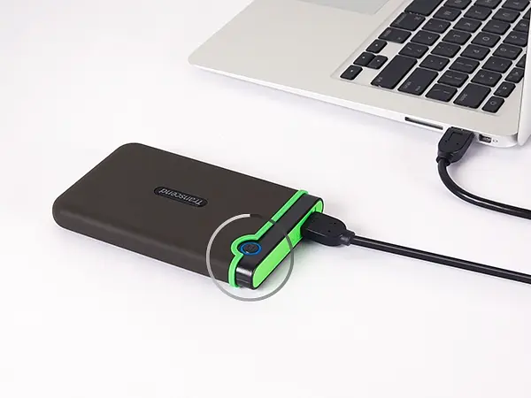 Портативный жесткий диск Transcend 4 ТБ USB 3.1 StoreJet 25M3 Серый - фото 7