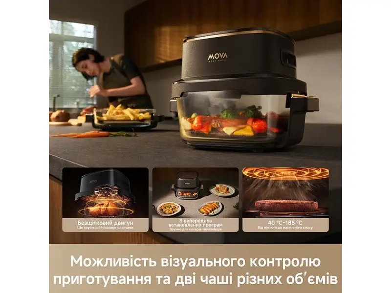 Мультипіч Dreame MOVA AeroChef AF20 Pro (MOVA-AF20Pro) - фото 3