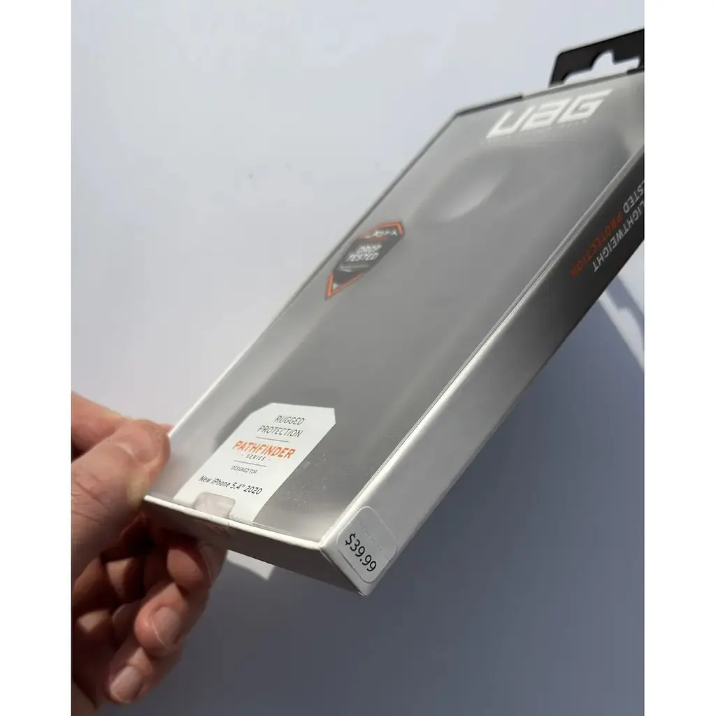 Оригінальний протиударний чохол UAG Pathfinder для iPhone 12 Mini (5.4") Black (112347114040) - фото 3