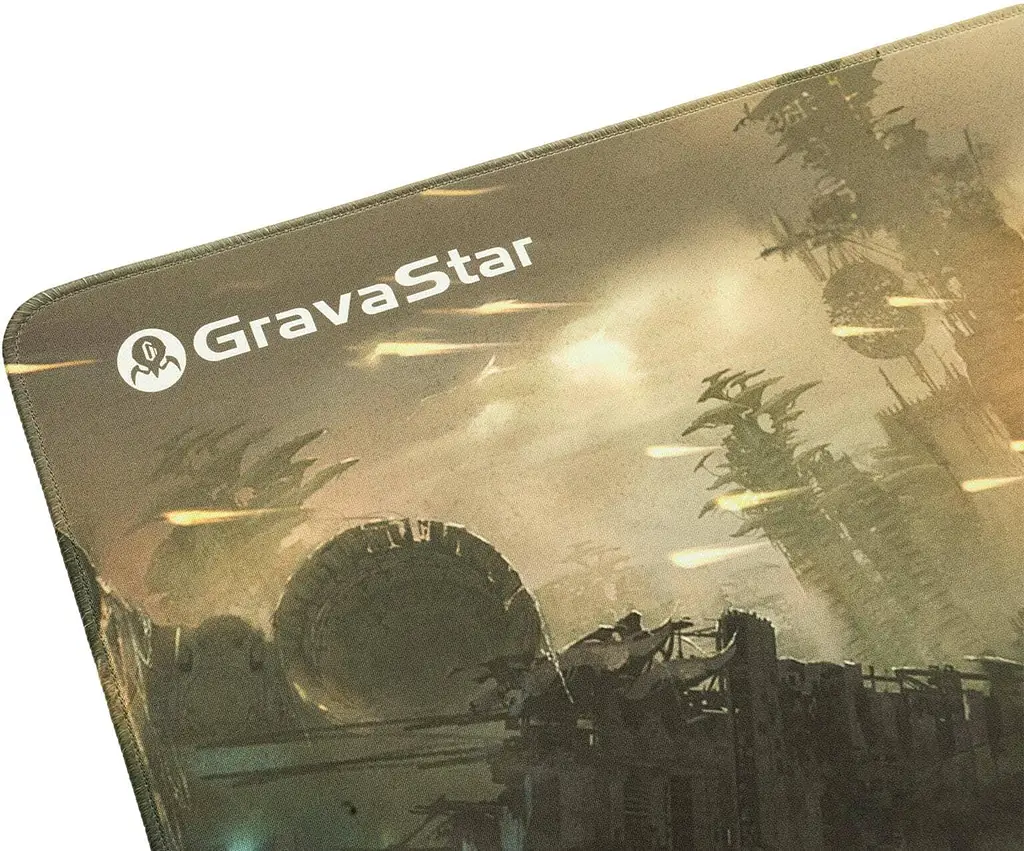 Ігрова поверхня GravaStar SHARK XL (900х450х3мм) Black (GSA8_MPD_SHARK) - фото 3