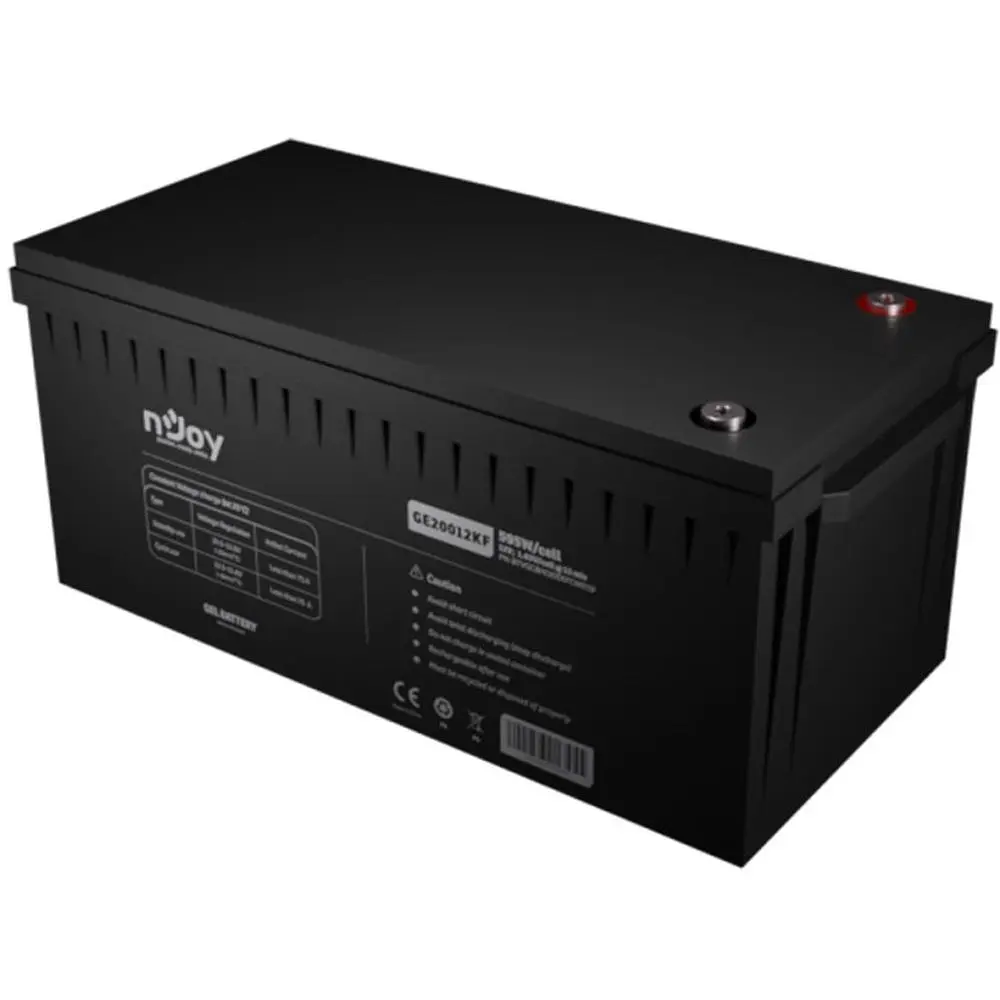 Аккумуляторная батарея nJoy GE20012KF 12V 200AH GEL (BTVGCBHOEIEKFCW01B) - фото 4