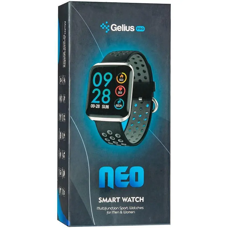 Смарт-часы Smart Watch Gelius Pro GP-SW001 (NEO) Black/Red - фото 7