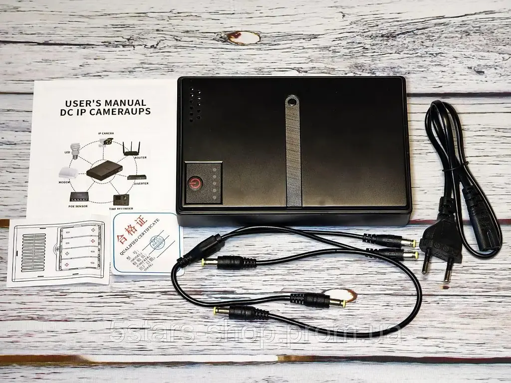 Джерело безперебійного живлення роутера - модему (UPS) DC1018L 11600mAh 4 аккумулятори по 2900маг - фото 2