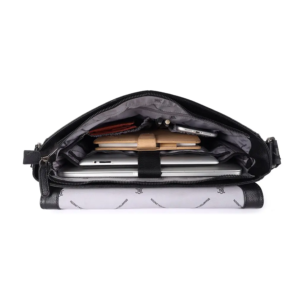 Сумка Brampton London Emissary Black (64403 BLK) - фото 7