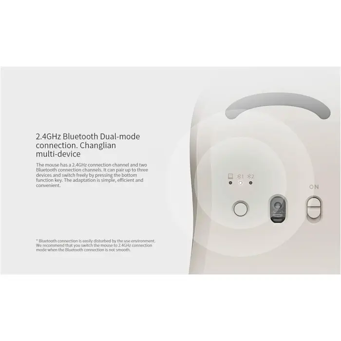 Миша Xiaomi Mi Wireless Mouse 3 (BHR8913GL) Black - фото 7