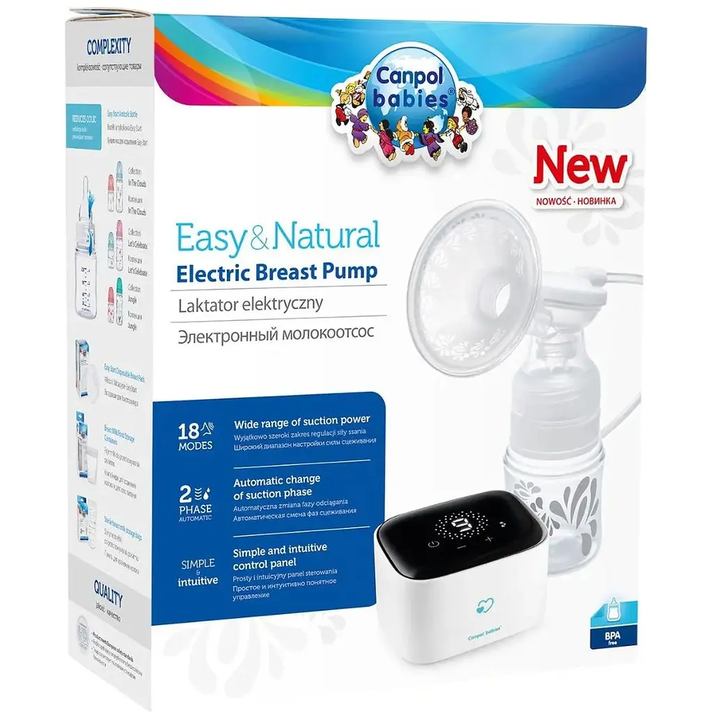 Молоковідсмоктувач Canpol Babies Easy & Natural (12/207) - фото 3