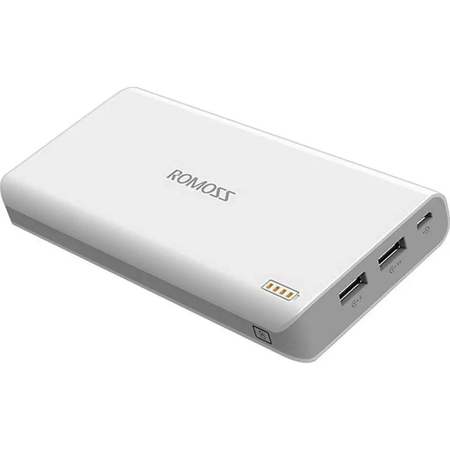 Павербанк Romoss White 20 000 mAh / 22.5 Вт (PPH80-611-1121H) - фото 2