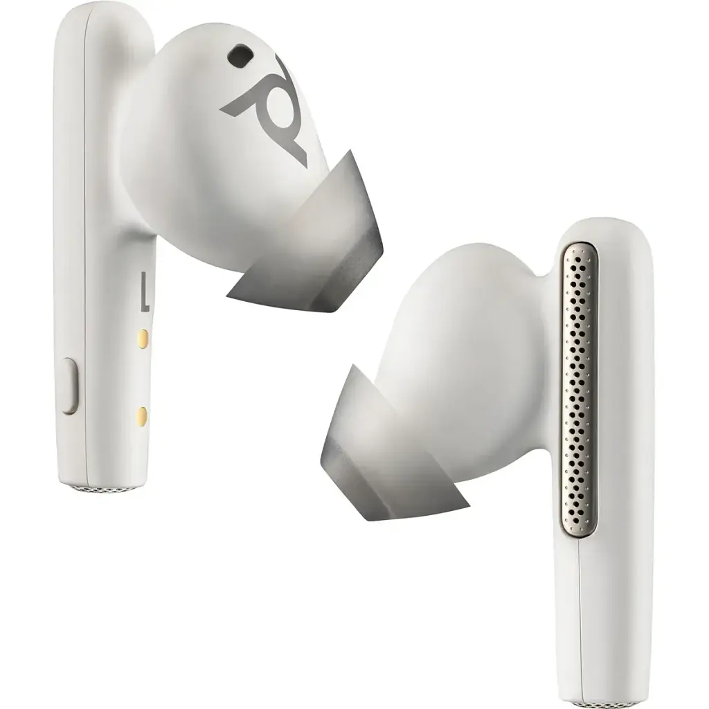 Наушники TWS Poly Voyager Free 60 Earbuds + BT700C + BCHC White - фото 2