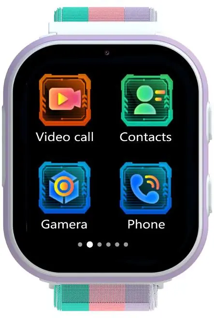 Смарт-часы Gelius GP-PK008 (Rainbow) с GPS/4G White - фото 6