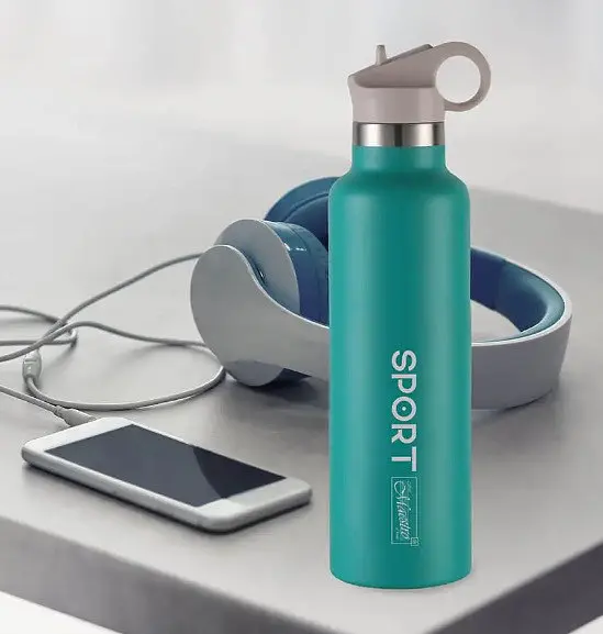 Термокухоль з нержавіючої сталі Maestro MR-1639-75 термос термопляшка Маестро 0.75 л Зелений - фото 2