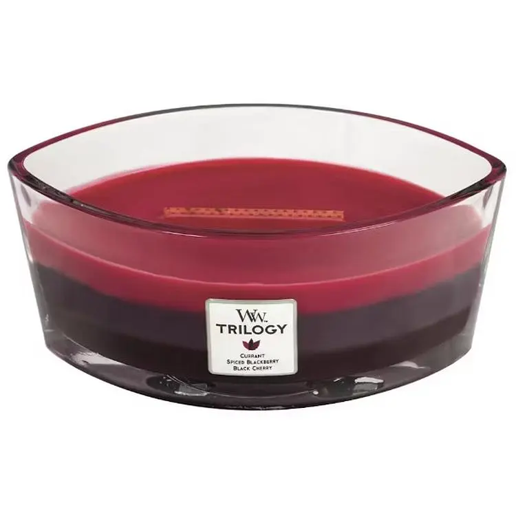 Свічка Woodwick Ellipse Trilogy Sun Ripened Berries Дозрілі ягоди 453 г (76972E) - фото 2