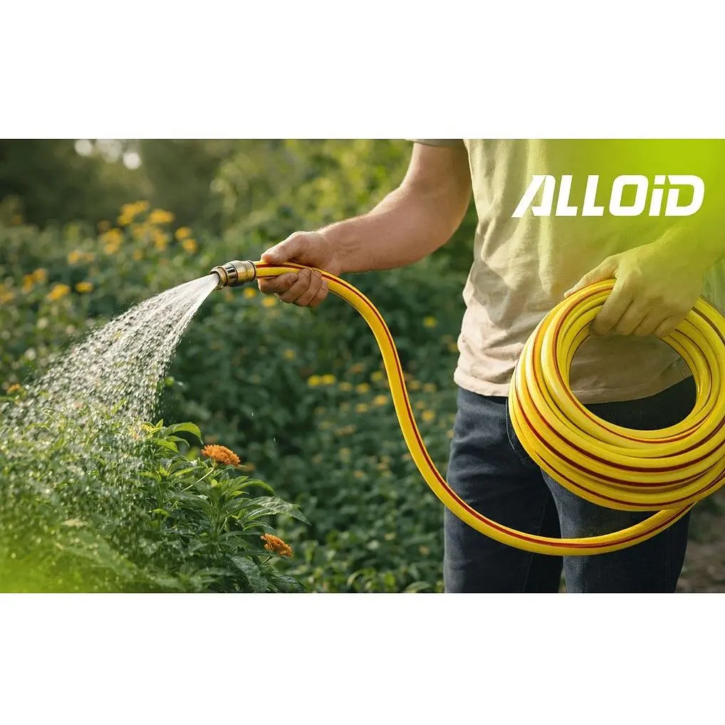 Шланг армований 3-х шаровий Alloid Building Tools Sunny Beetle 3/4" 50 м (WH-63315) - фото 8