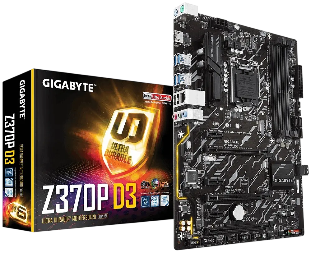 Материнська плата Gigabyte Z370P D3 LGA 1151v2 (Z370P D3) Б/В - фото 3
