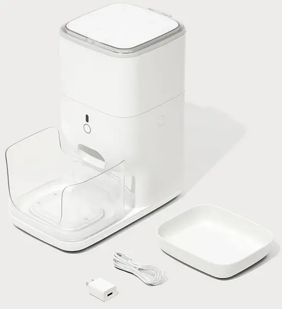 Смарт годівниця CATLINK Automatic Feeder Fresh 2 - Luxury White - фото 8