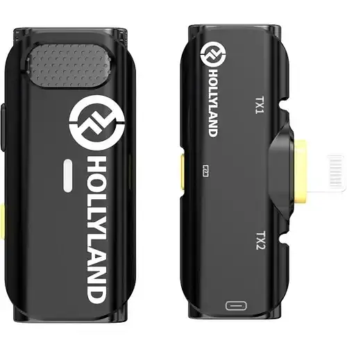 Беспроводная микрофонная система Hollyland Lark C1 Solo (HL-LARK C1 SOLO-IPHONE-B) - фото 3