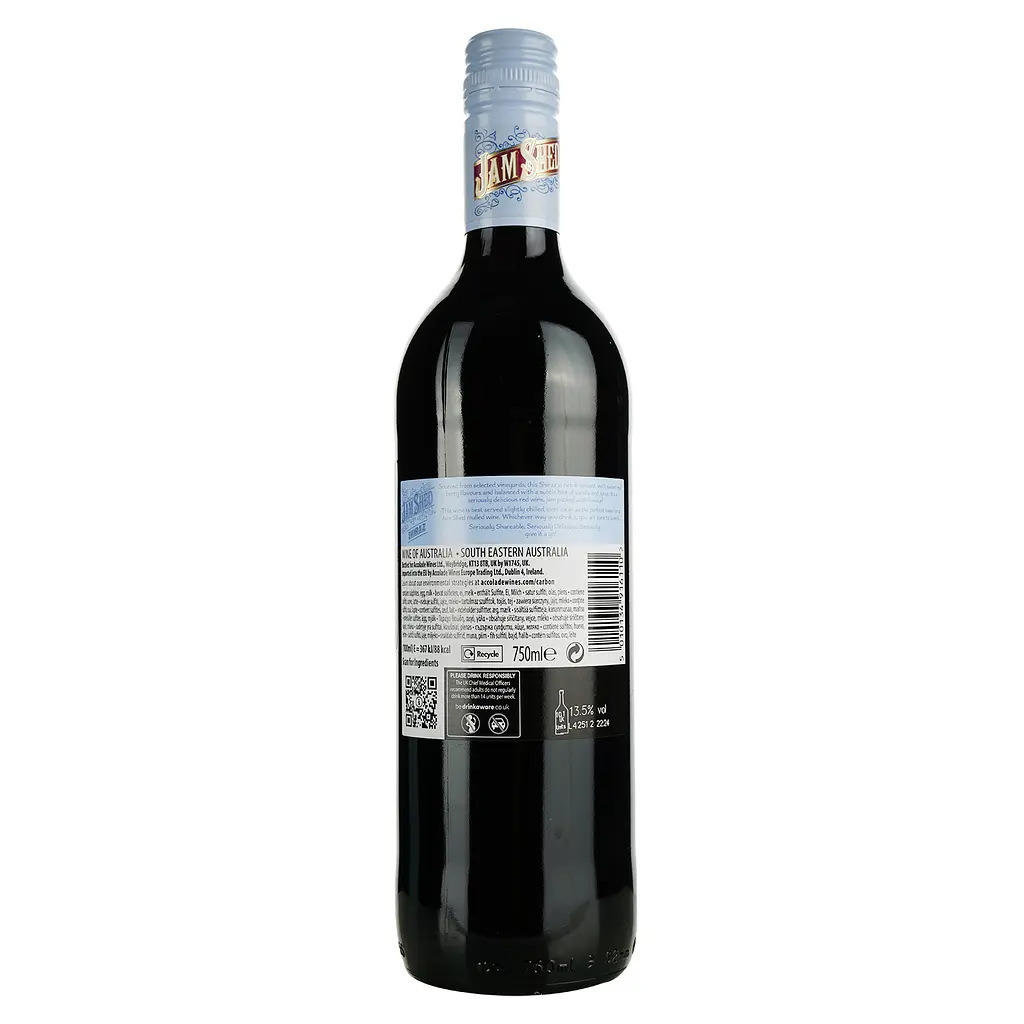 Вино Jam Shed Shiraz червоне напівсухе 0.75 л - фото 4