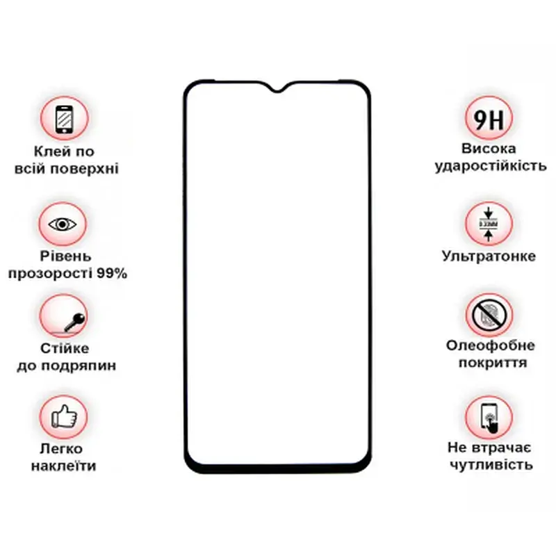 Скло захисне BeCover Ulefone Armor 21 Black (712133) - фото 3