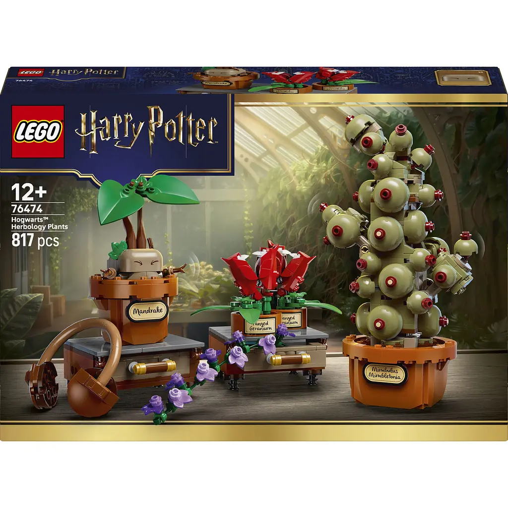 Конструктор LEGO Harry Potter Рослини з курсу гербології в Гоґвортсі (76474) - фото 6
