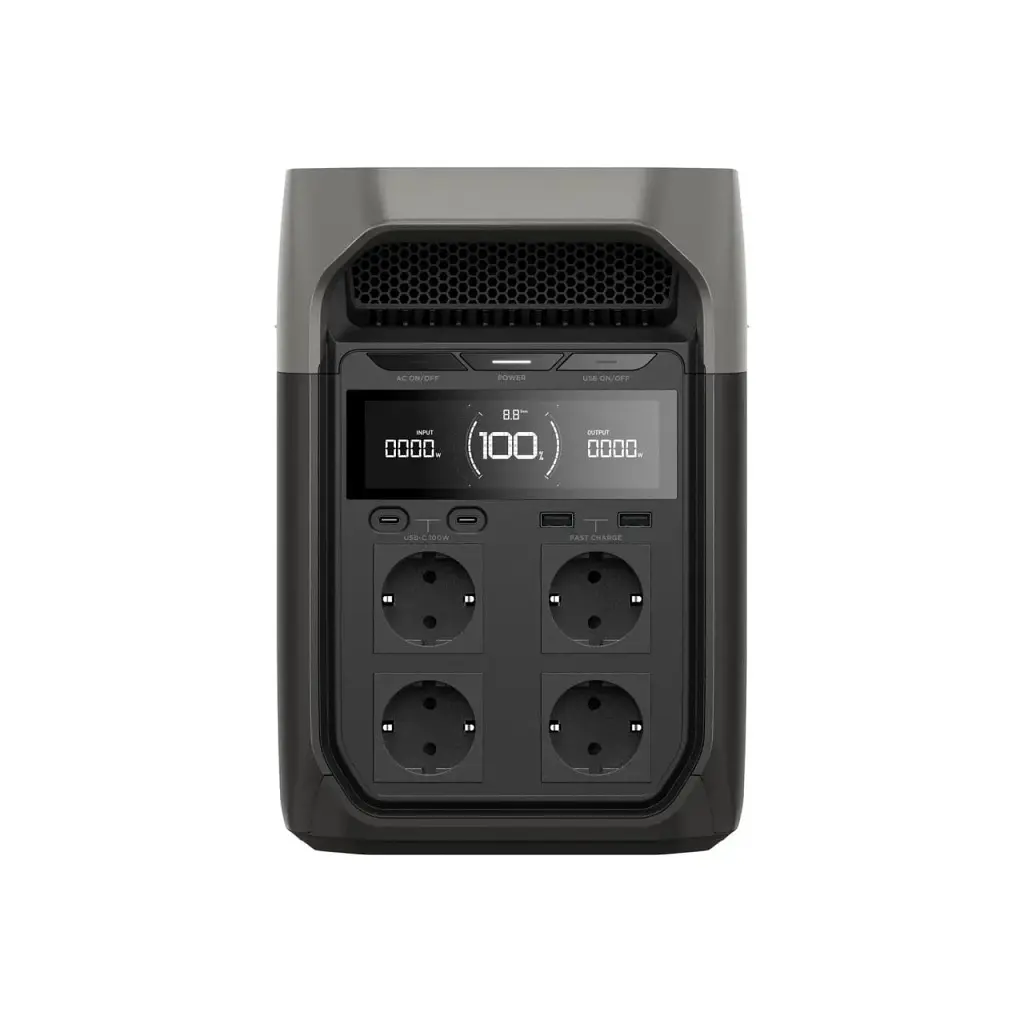 Зарядна станція EcoFlow DELTA 3 EU 1800W 1024Wh LiFePO4 X‑Boost Wi‑Fi Bluetooth - фото 2