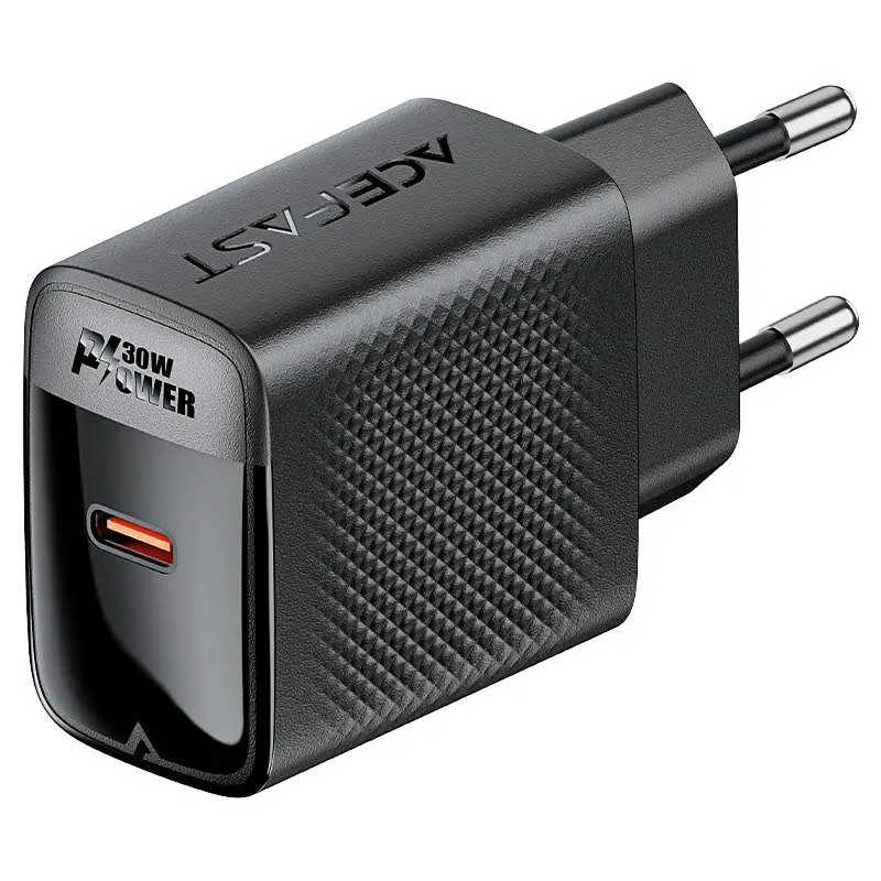 МЗП Acefast A102 PD30W GaN (1USB-C) Black - фото 5