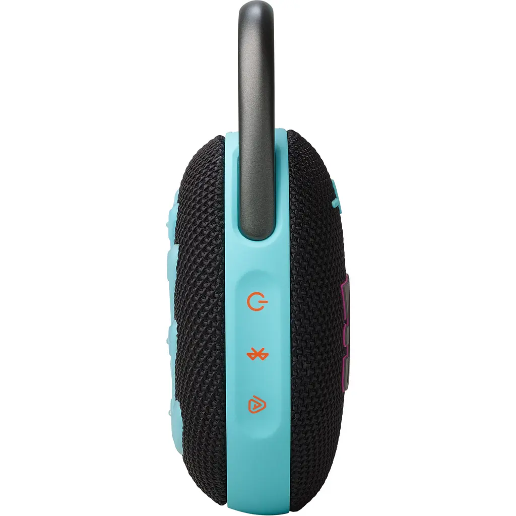 Портативна акустика JBL Clip 5 Black/Orange [JBLCLIP5BLKOAM] [123880] - фото 5