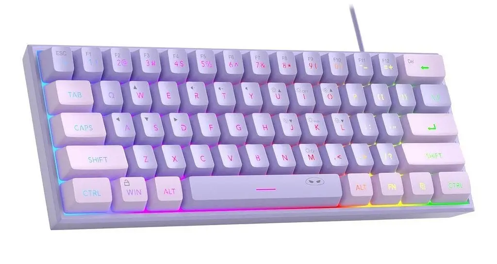 Клавіатура MageGee TS91 RGB (6971969727564-UA) Violet (G-000004393) - фото 3